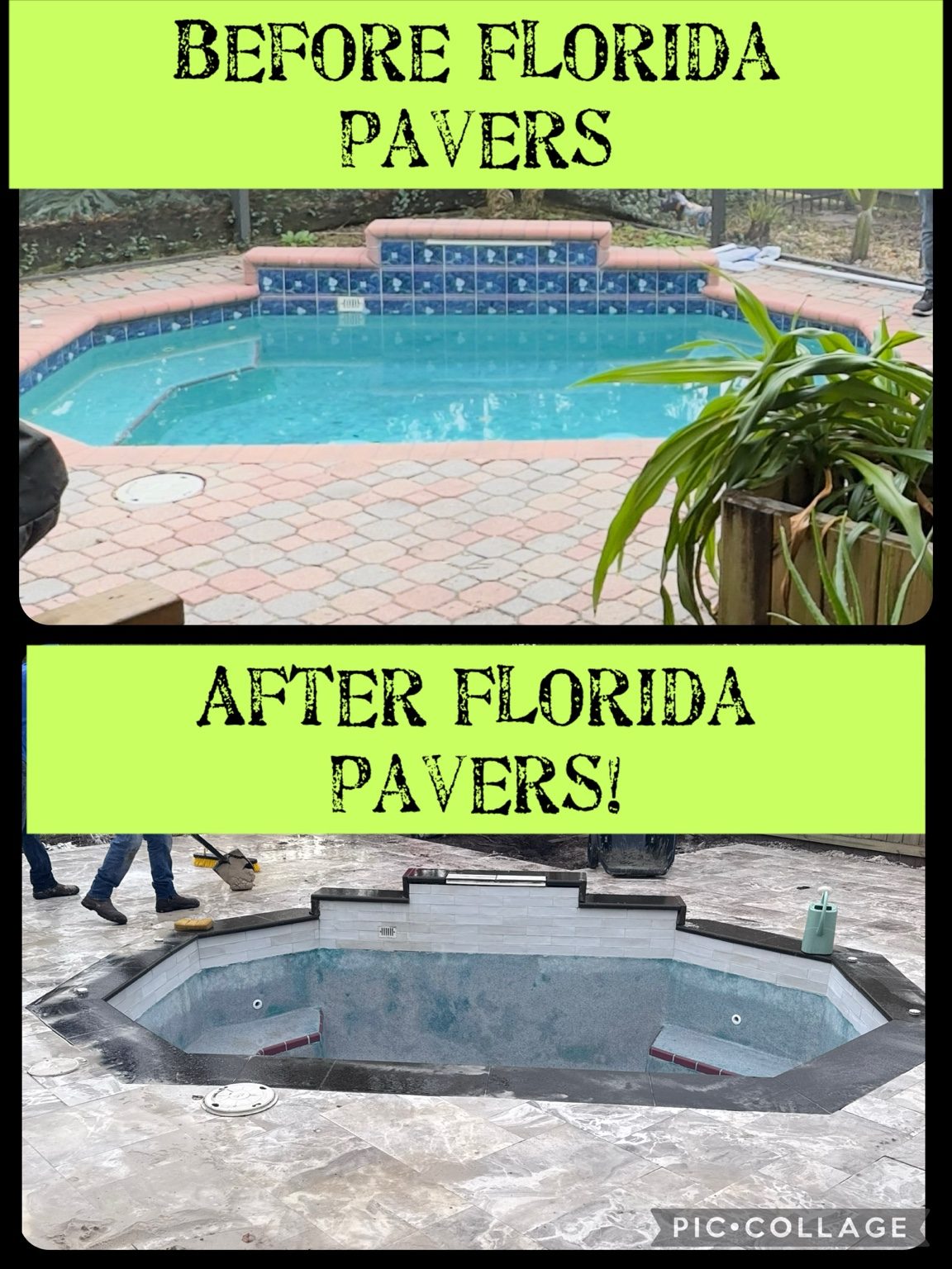 Outdoor paver project